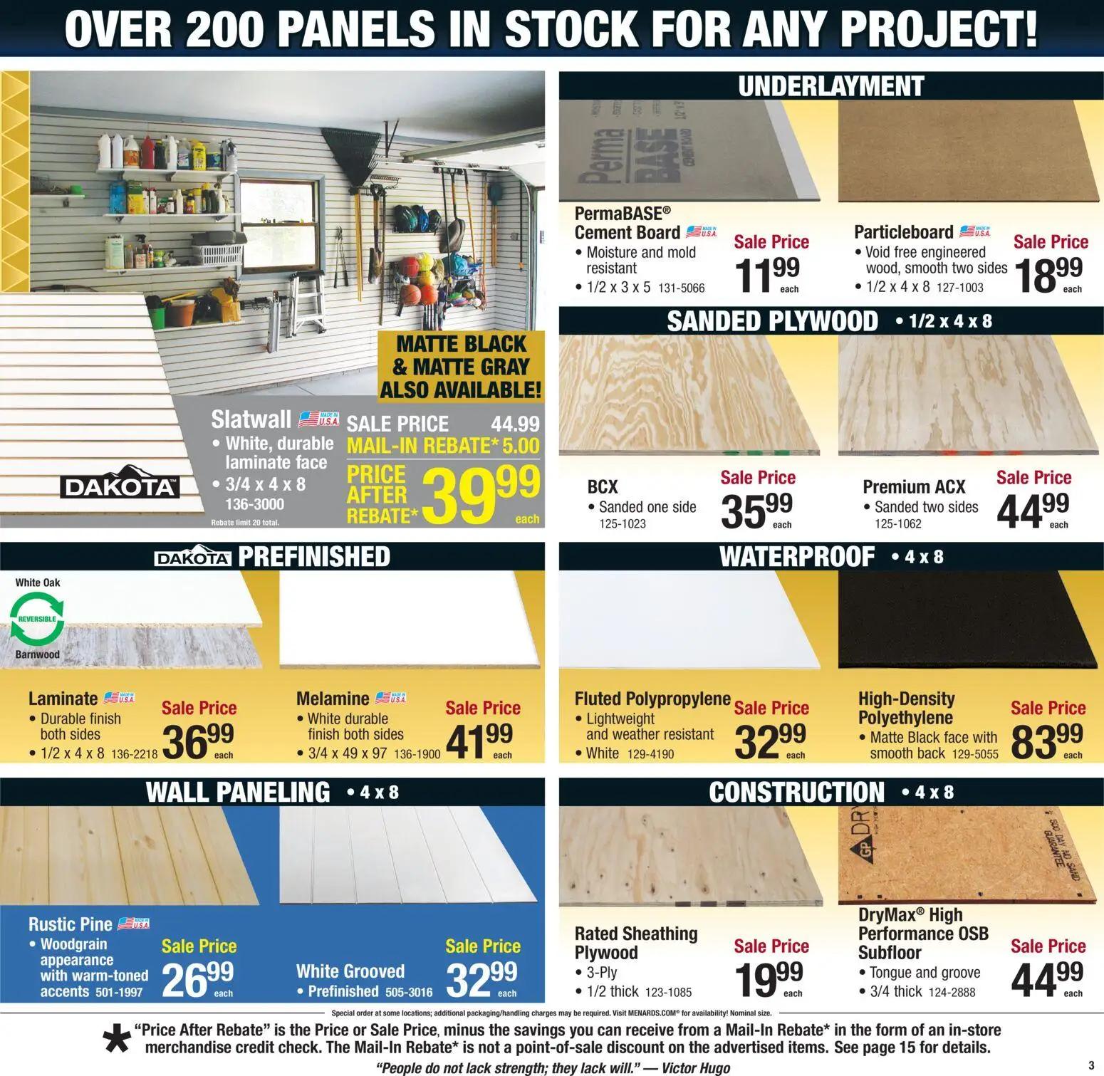 menards - Menards Weekly Ad - 12/31/2025 - 01/10/2026 2026 - page: 3