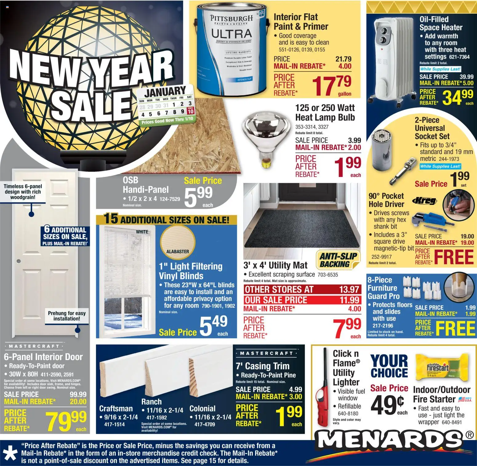 menards - Menards Weekly Ad - 12/31/2025 - 01/10/2026 2026
