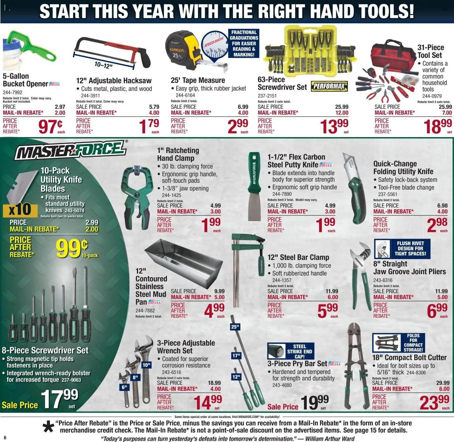 menards - Menards Weekly Ad - 12/31/2025 - 01/10/2026 2026 - page: 8