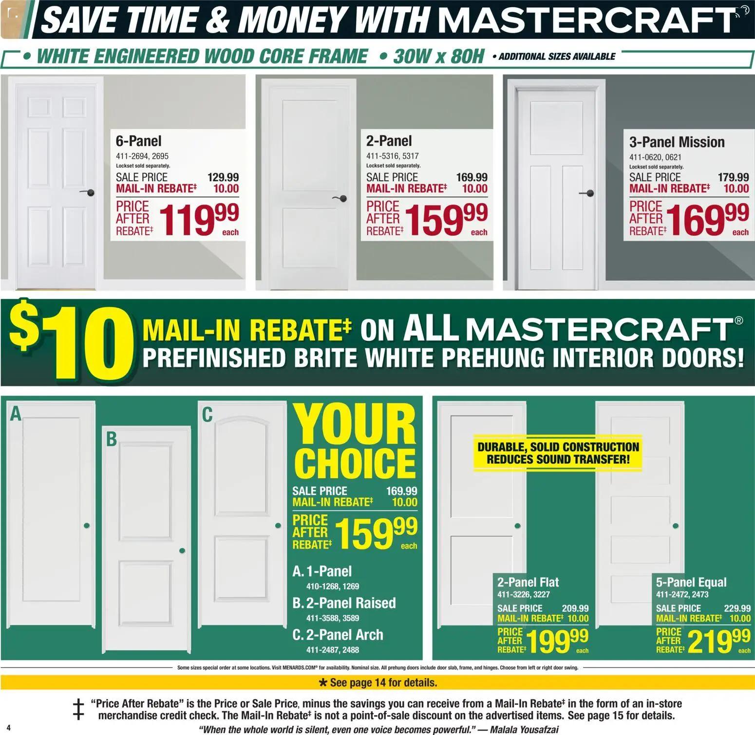 menards - Menards Weekly Ad - 01/11 - 01/24 2026 - page: 4