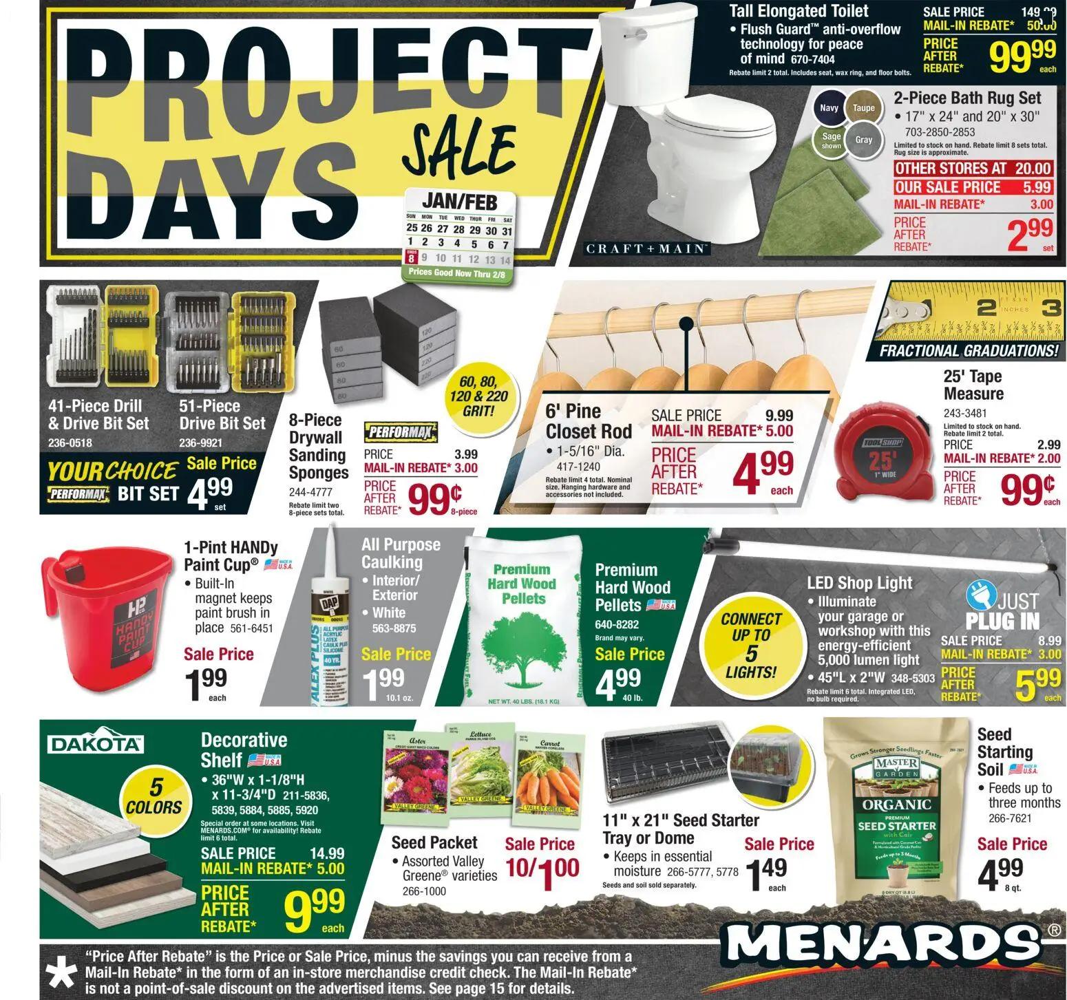 menards - Menards Ad - 01/25 - 02/08 2026 - page: 1
