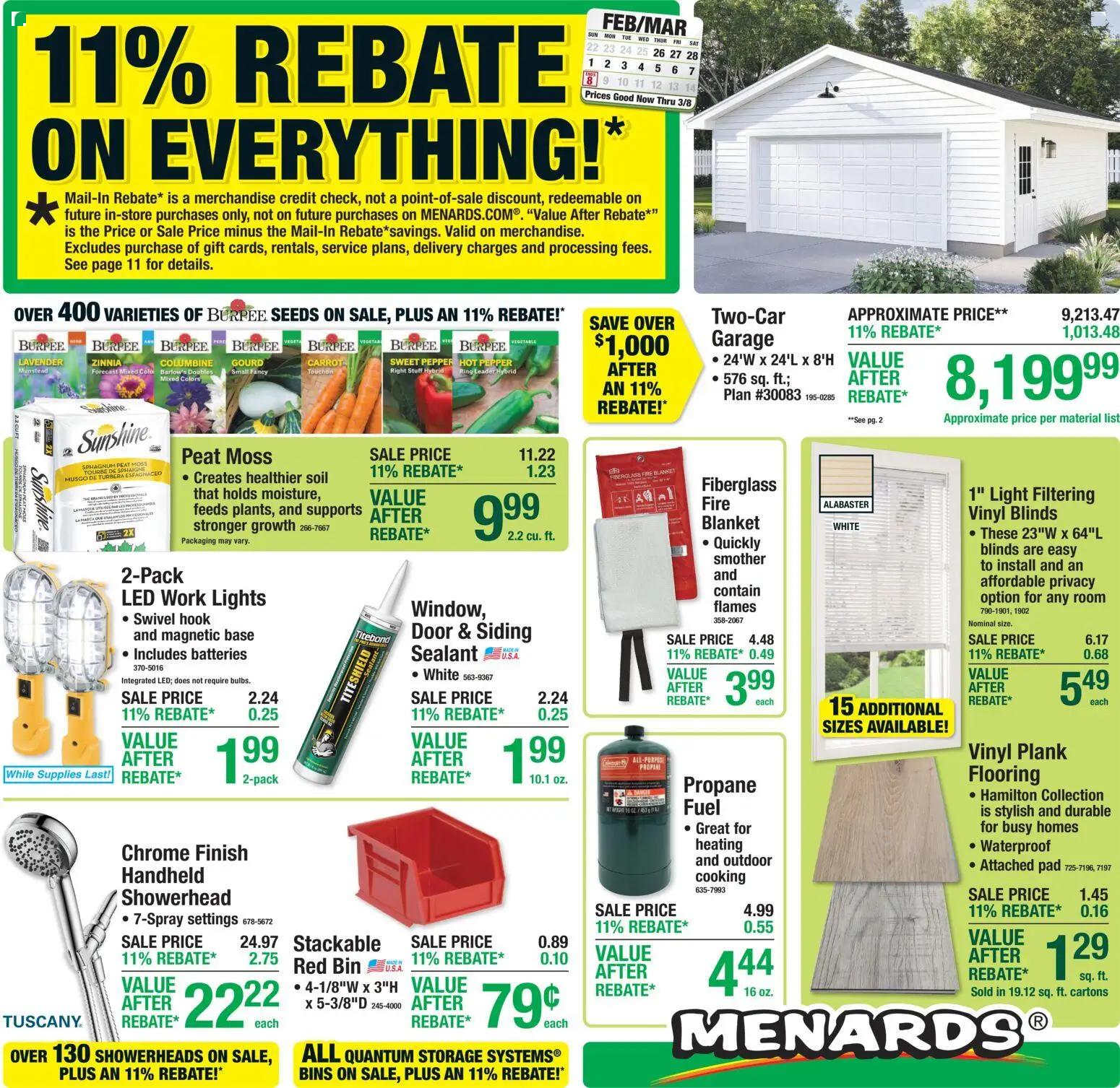menards - Menards Weekly Ad - 02/25 - 03/08 2026