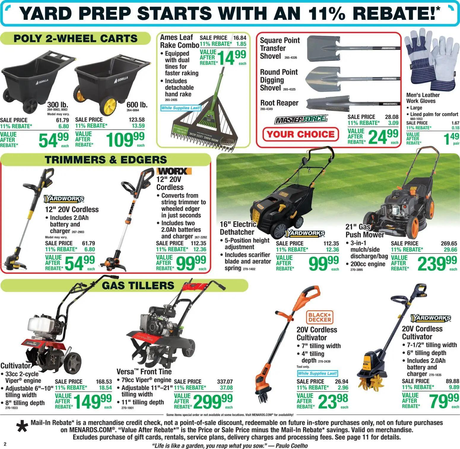 menards - Menards Weekly Ad - 03/25 - 04/05 2026 - page: 2
