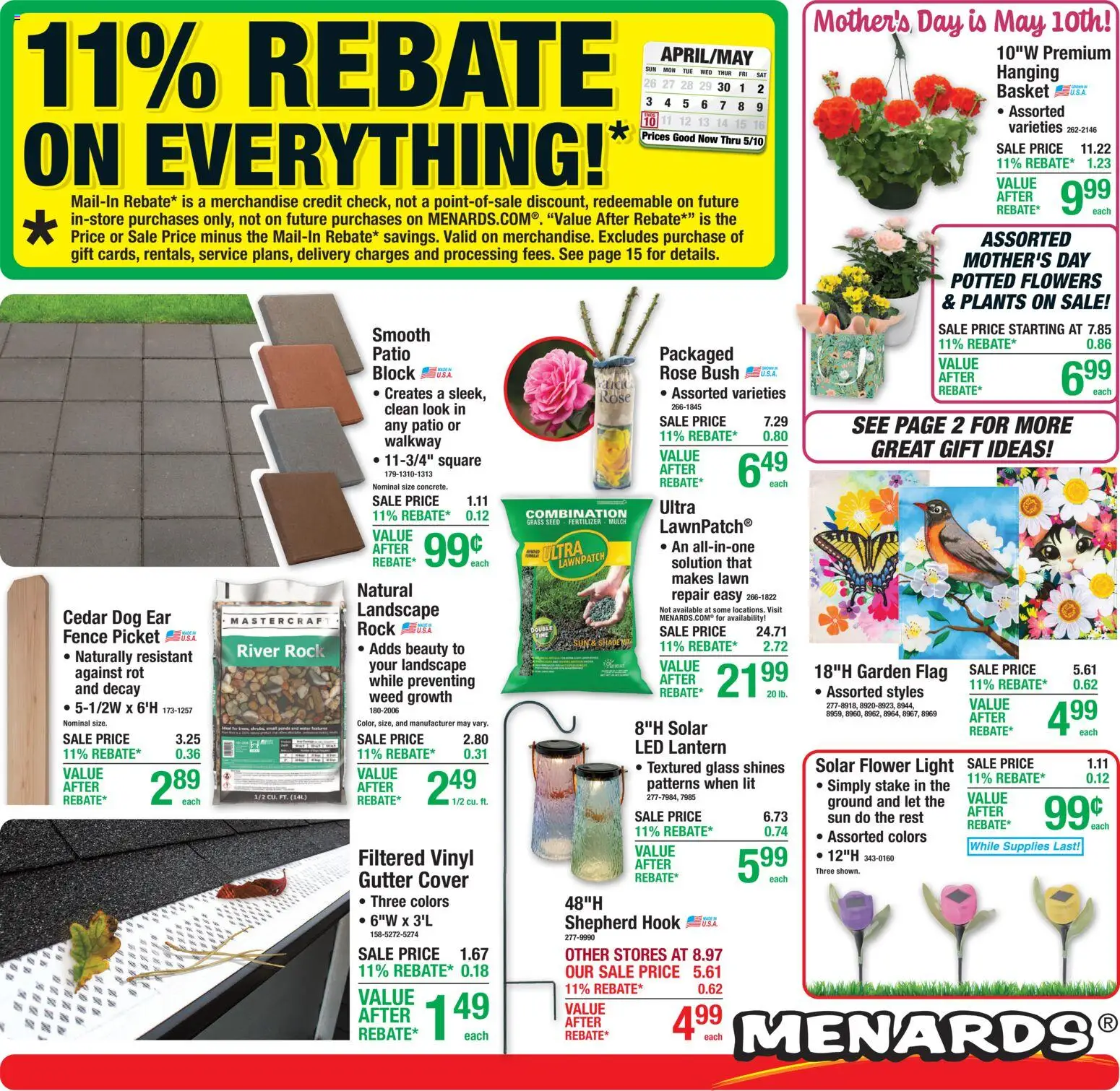 menards - Menards Weekly Ad - 04/30 - 05/10 2026