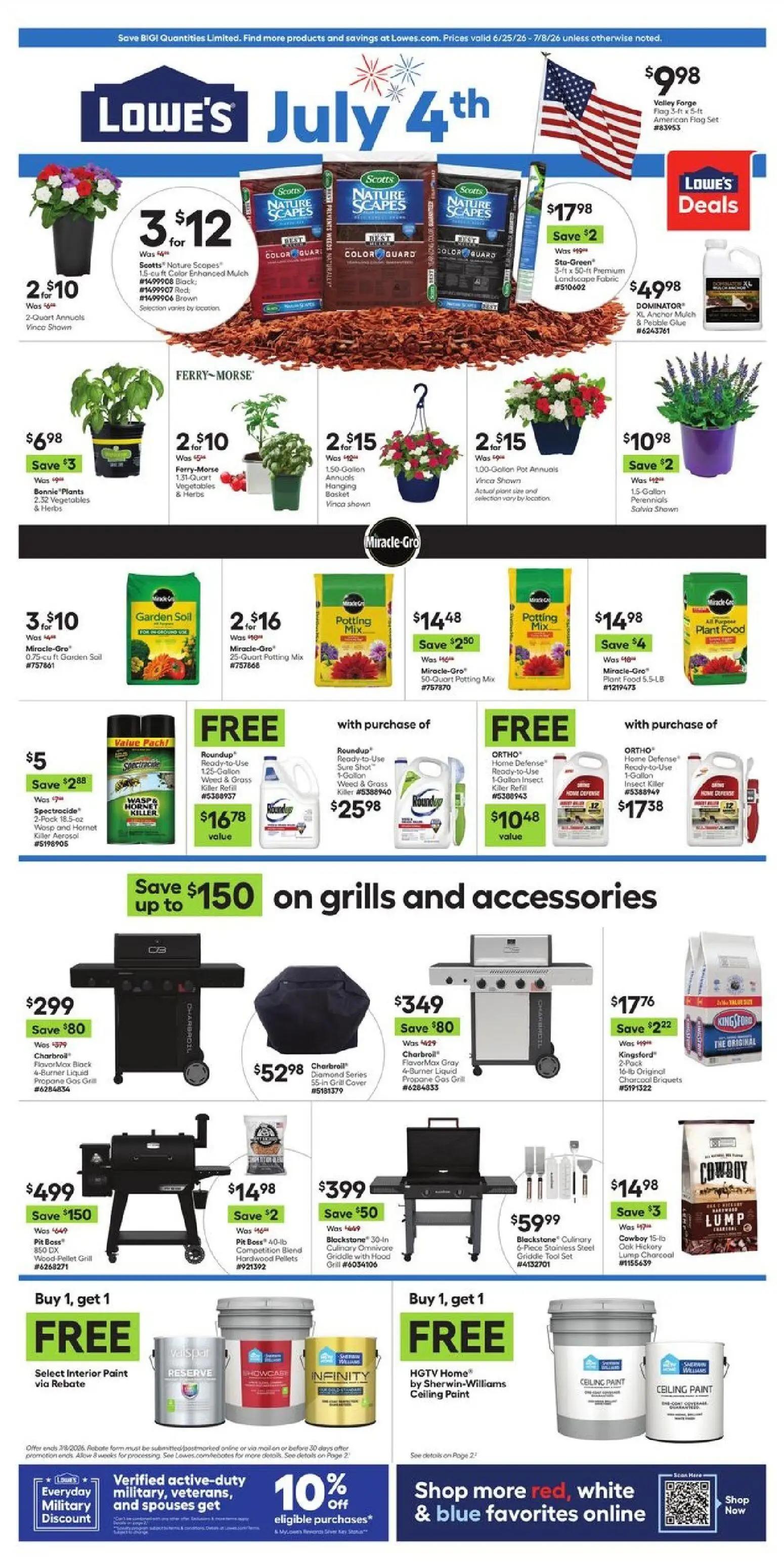 lowes - Lowe's Weekly Ad - 06/25 - 07/08 2026