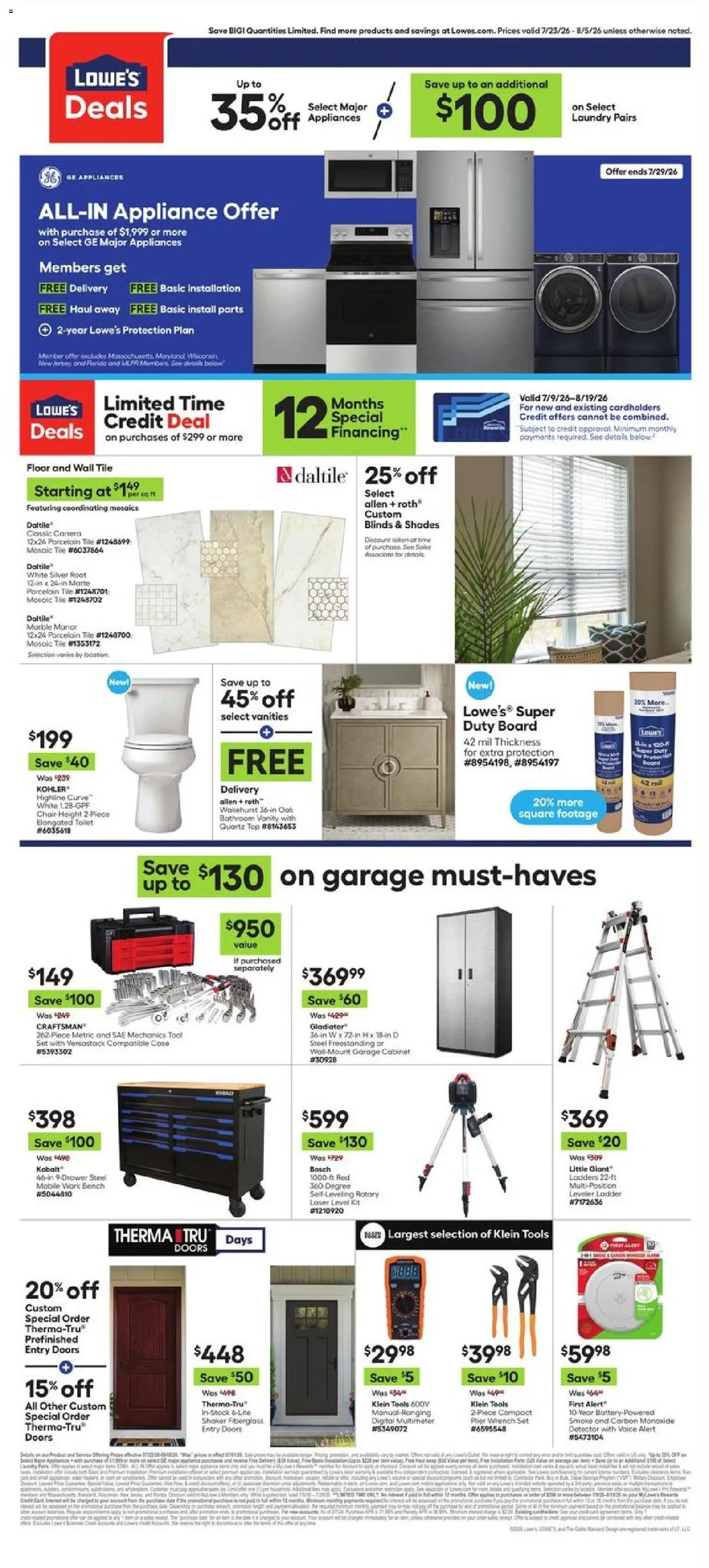 lowes - Lowe's Weekly Ad - 07/23 - 08/05 2026 - page: 2