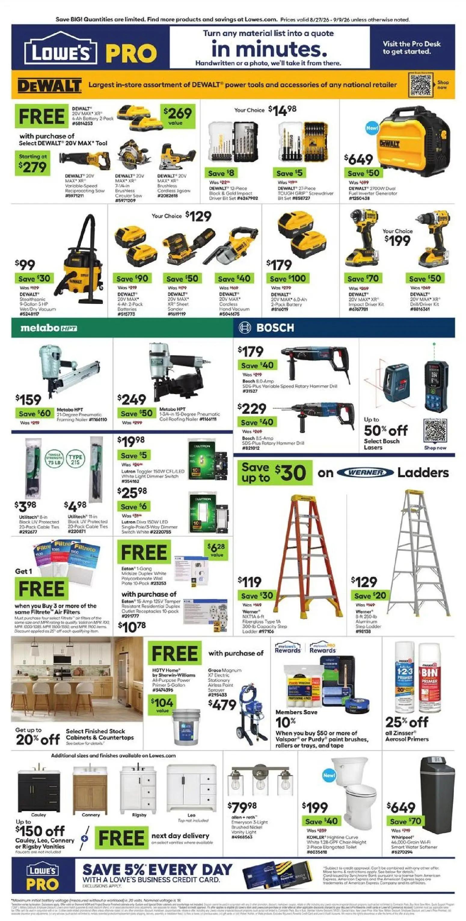 lowes - Lowe's Weekly Ad - 08/27 - 09/09 2026 - page: 4