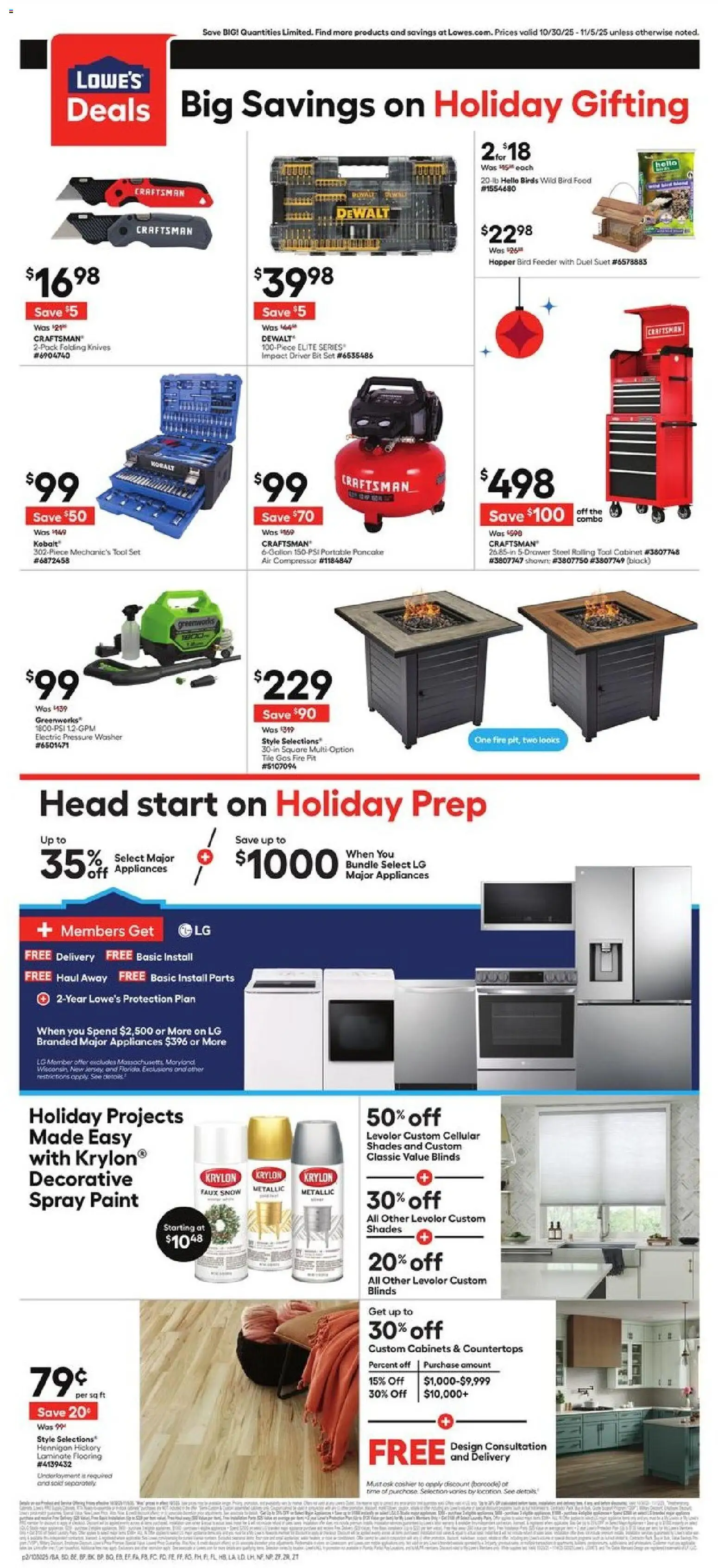 lowes - Lowe's Weekly Ad - FL - 10/30 - 11/05 2025 - page: 2