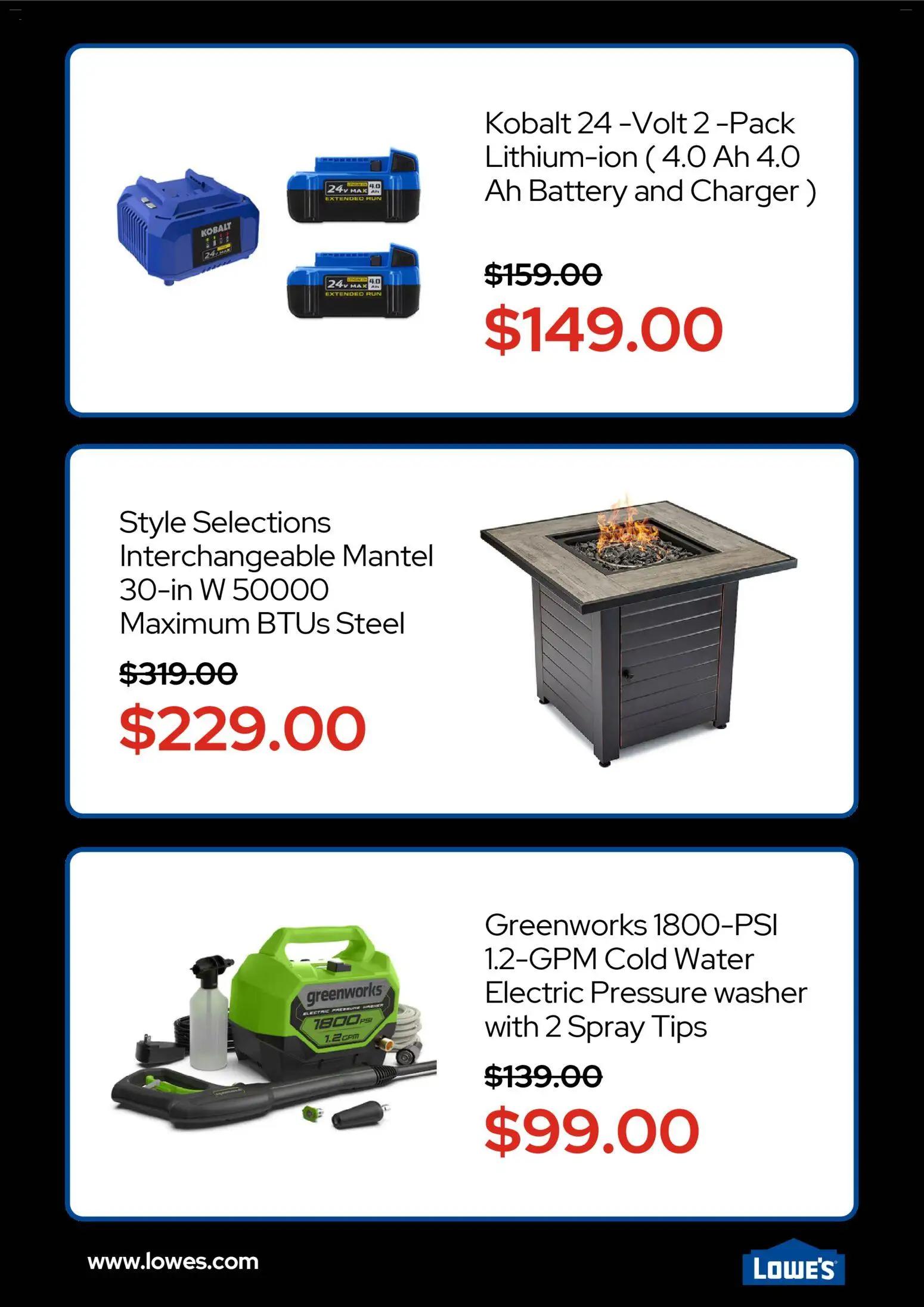 lowes - Weekly ads Lowe's BLACK FRIDAY from 11/01/2025 - page: 4