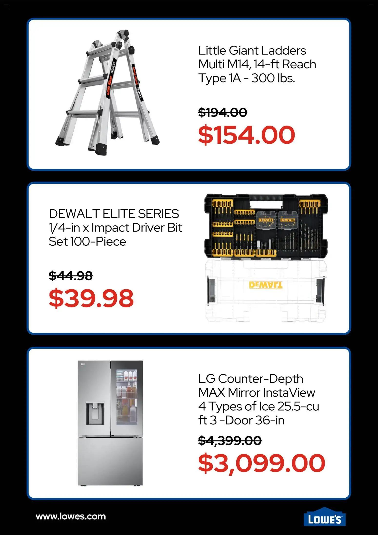 lowes - Weekly ads Lowe's BLACK FRIDAY from 11/01/2025 - page: 3