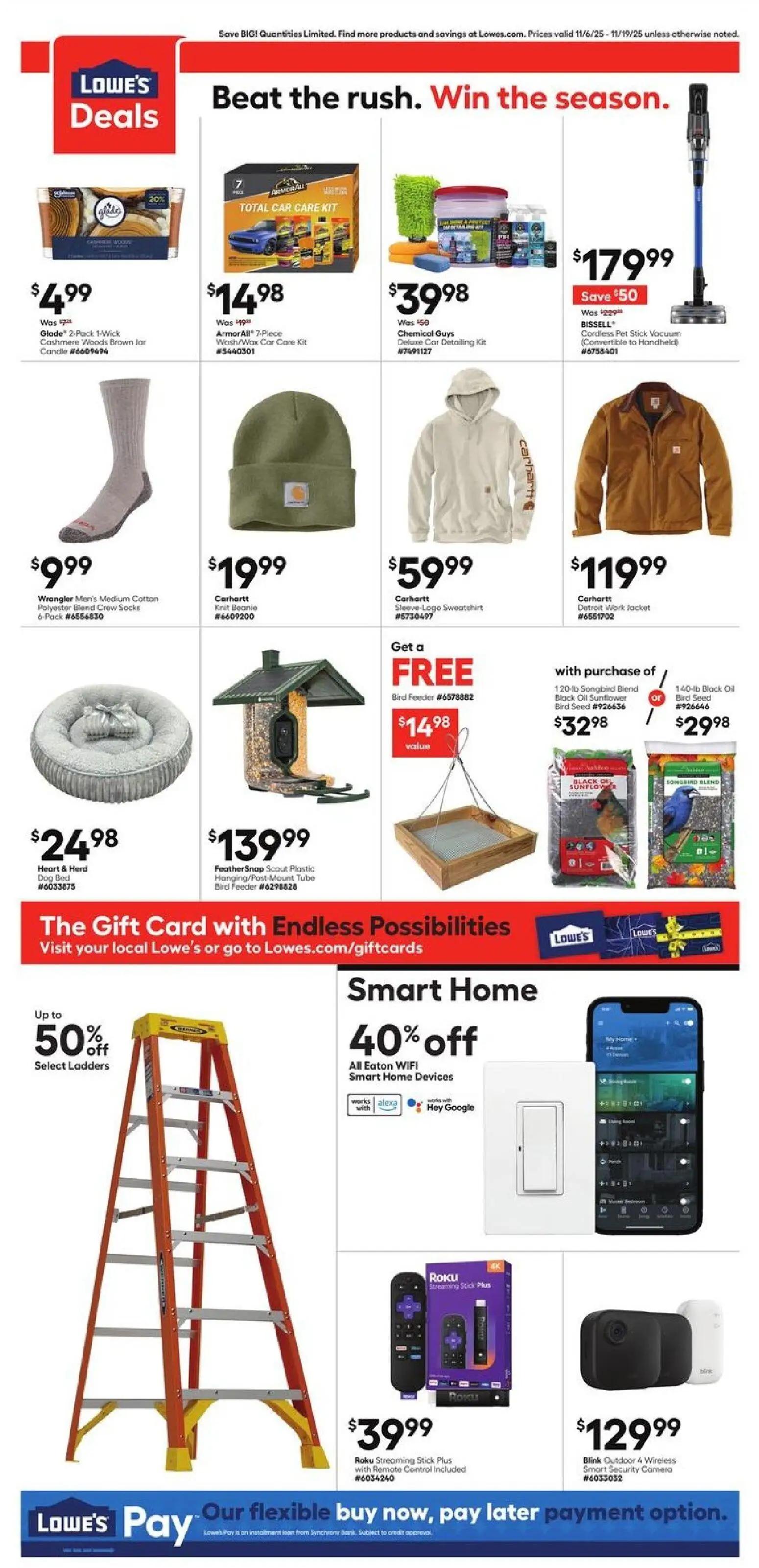 lowes - Lowe's Weekly Ad - 11/06 - 11/19 2025 - page: 4