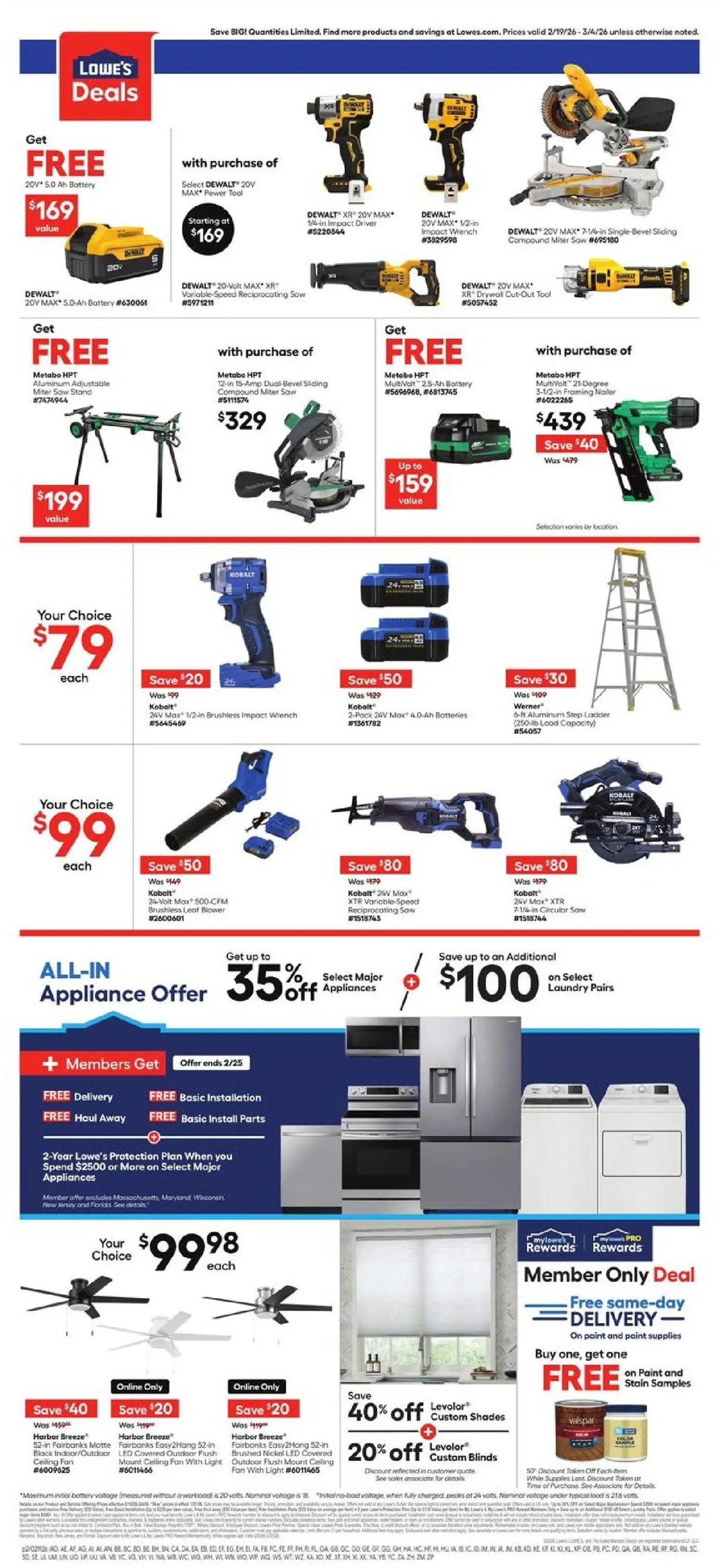 lowes - Lowe's Weekly Ad - 02/19 - 03/04 2026 - page: 2