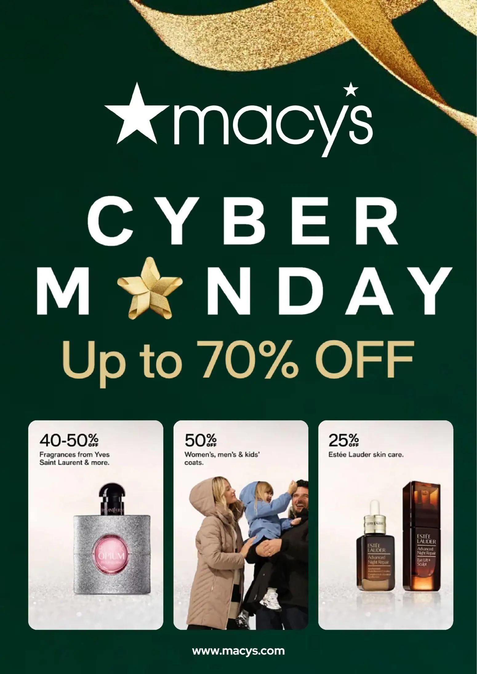 macys - Macy's Cyber Monday - from Sunday 11/30 2025