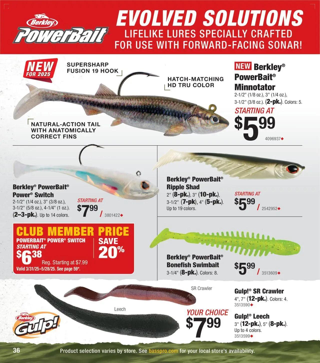 cabelas - Cabela's Northern Angler 25 - from Thursday 03/27 2025 - page: 36