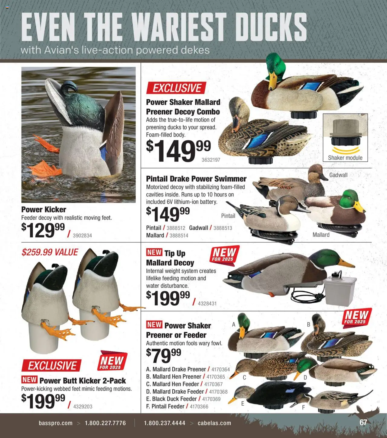 cabelas - Cabela's Waterfowl 25 - from Wednesday 10/01 2025 - page: 67