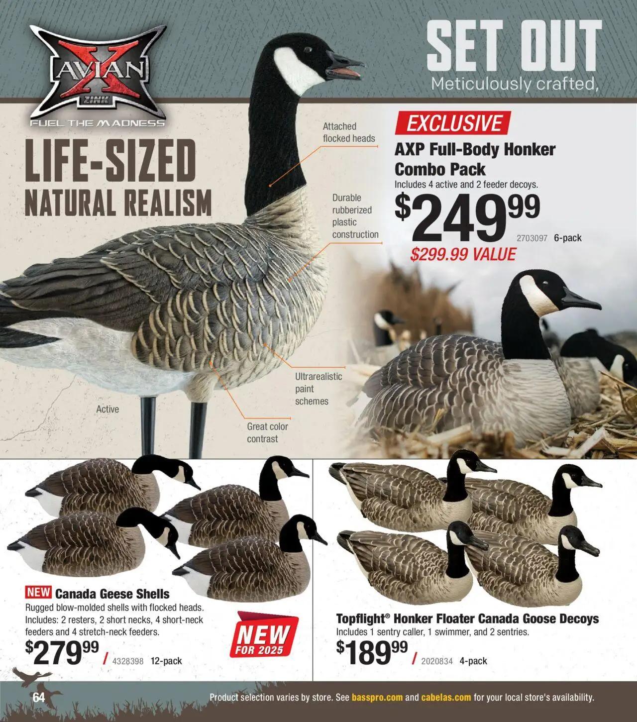 cabelas - Cabela's Waterfowl 25 - from Wednesday 10/01 2025 - page: 64