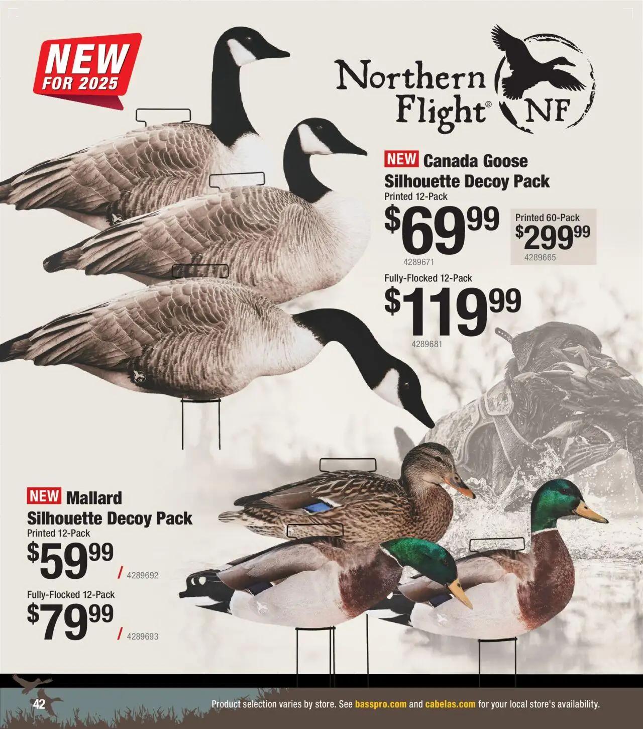 cabelas - Cabela's Waterfowl 25 - from Wednesday 10/01 2025 - page: 42