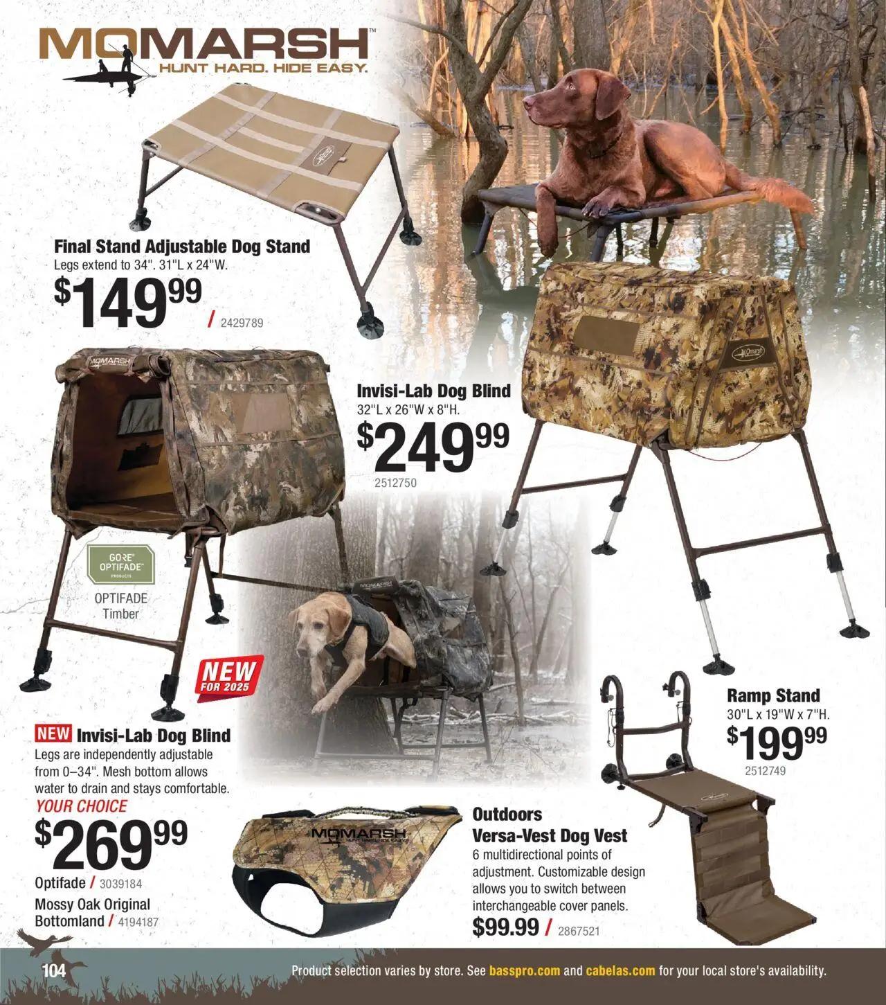 cabelas - Cabela's Waterfowl 25 - from Wednesday 10/01 2025 - page: 104