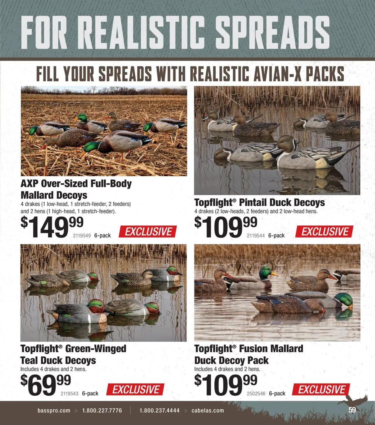cabelas - Cabela's Waterfowl 25 - from Wednesday 10/01 2025 - page: 59