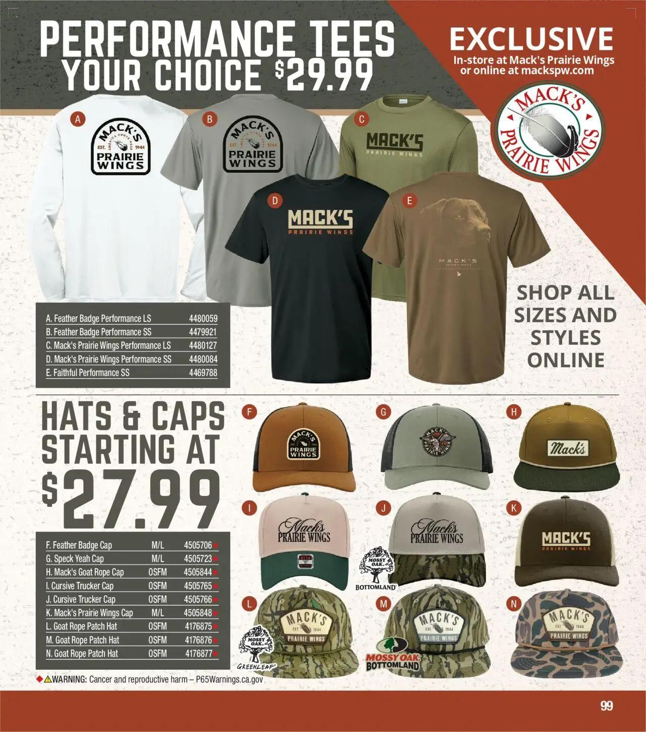 cabelas - Cabela's Waterfowl 25 - from Wednesday 10/01 2025 - page: 99