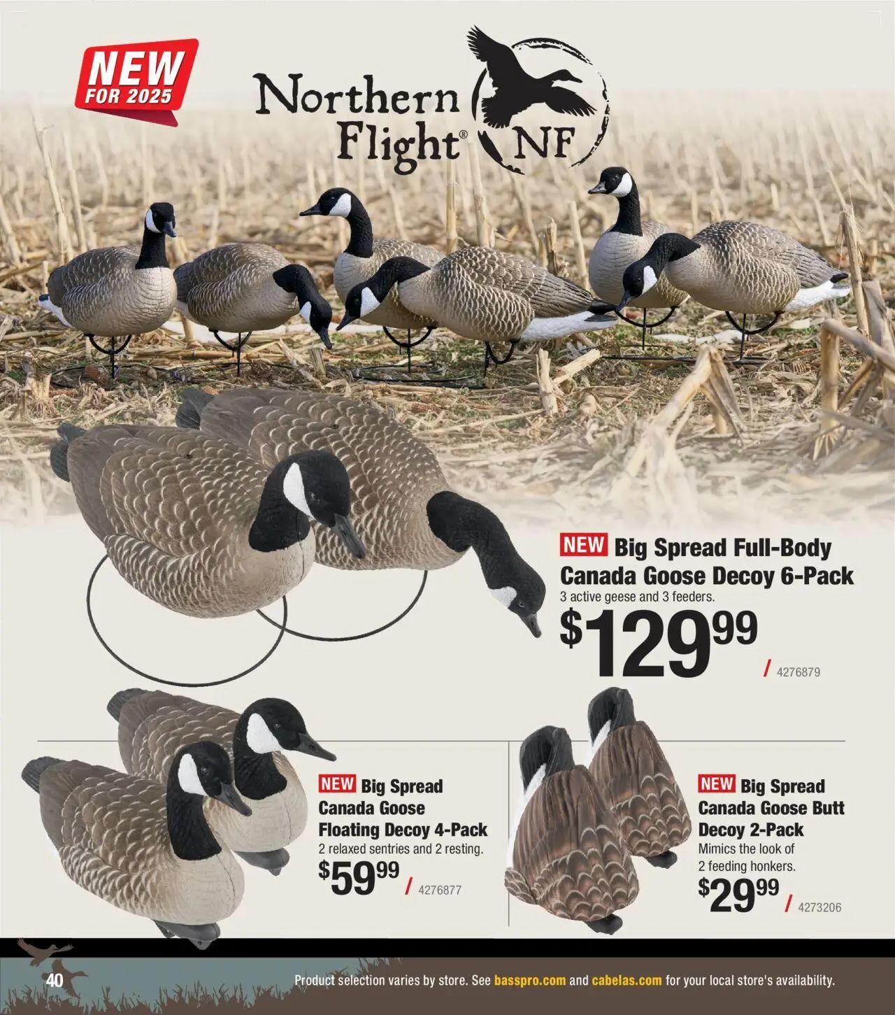 cabelas - Cabela's Waterfowl 25 - from Wednesday 10/01 2025 - page: 40