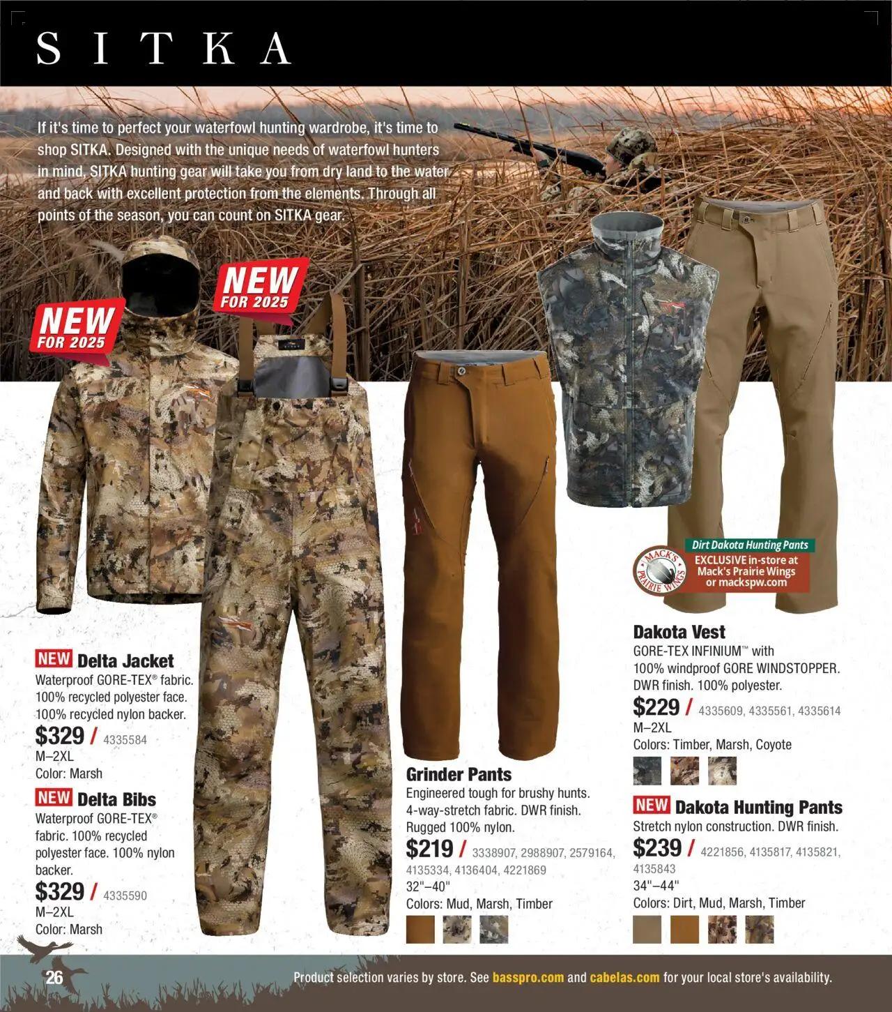 cabelas - Cabela's Waterfowl 25 - from Wednesday 10/01 2025 - page: 26