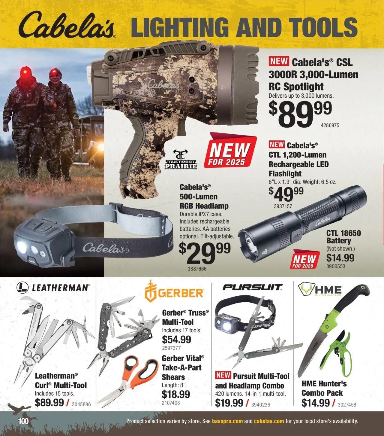 cabelas - Cabela's Waterfowl 25 - from Wednesday 10/01 2025 - page: 100