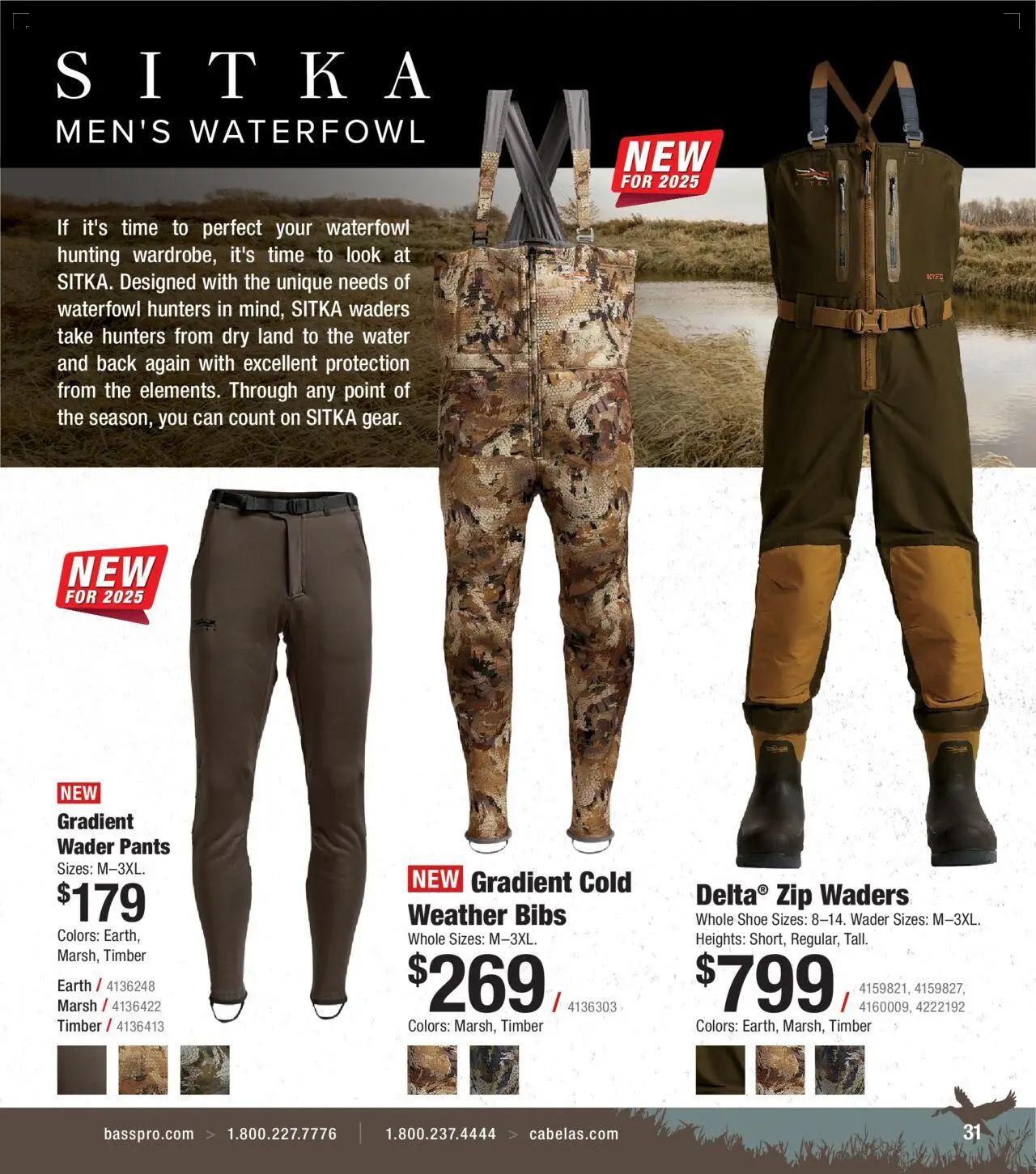 cabelas - Cabela's Waterfowl 25 - from Wednesday 10/01 2025 - page: 31