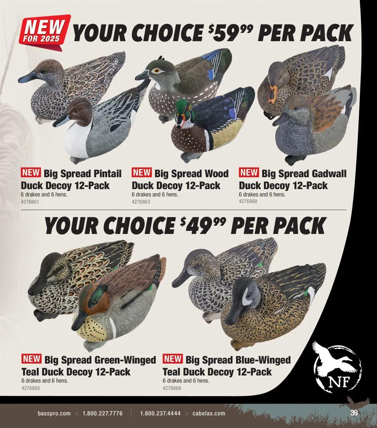 cabelas - Cabela's Waterfowl 25 - from Wednesday 10/01 2025 - page: 39