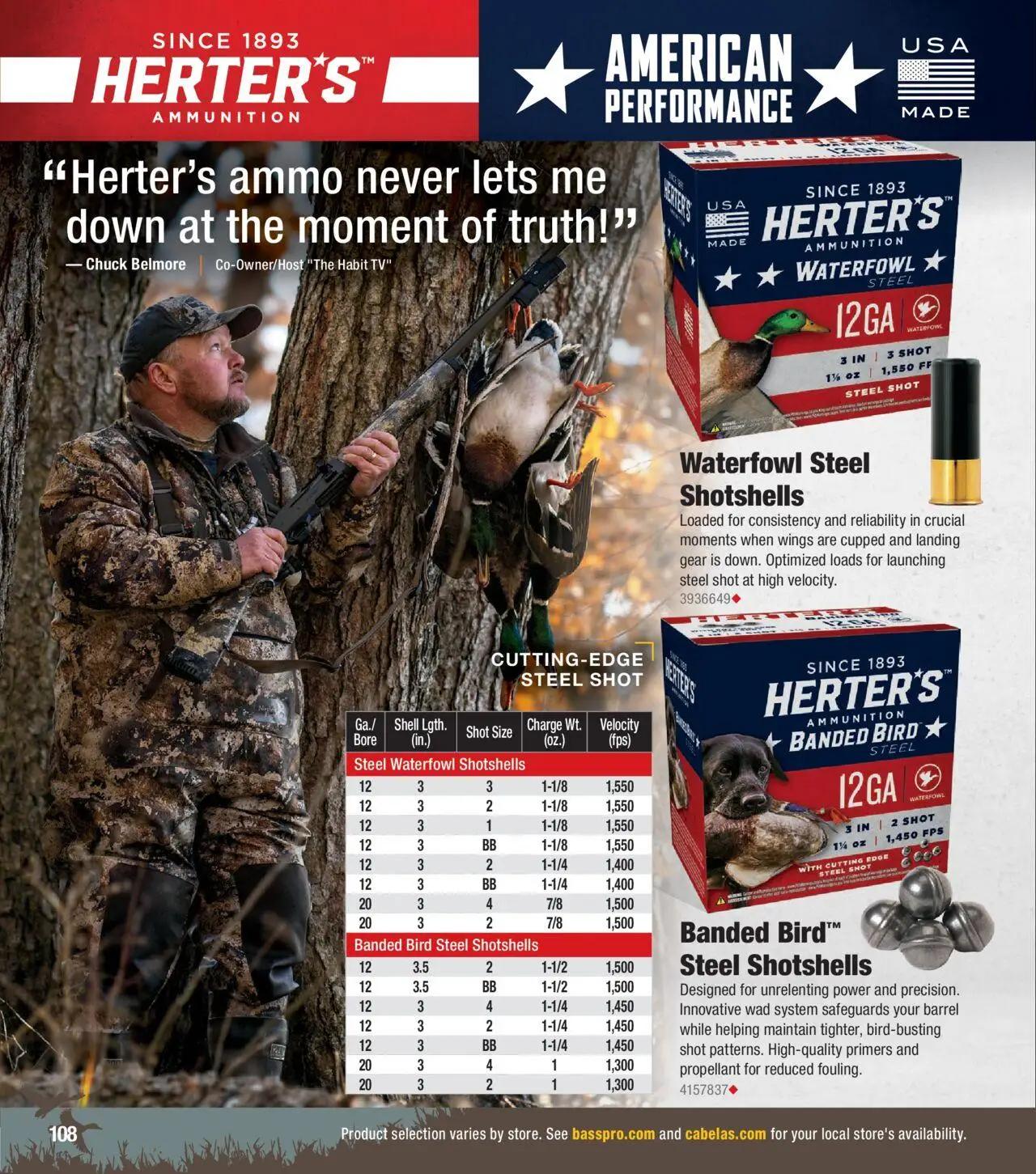 cabelas - Cabela's Waterfowl 25 - from Wednesday 10/01 2025 - page: 108
