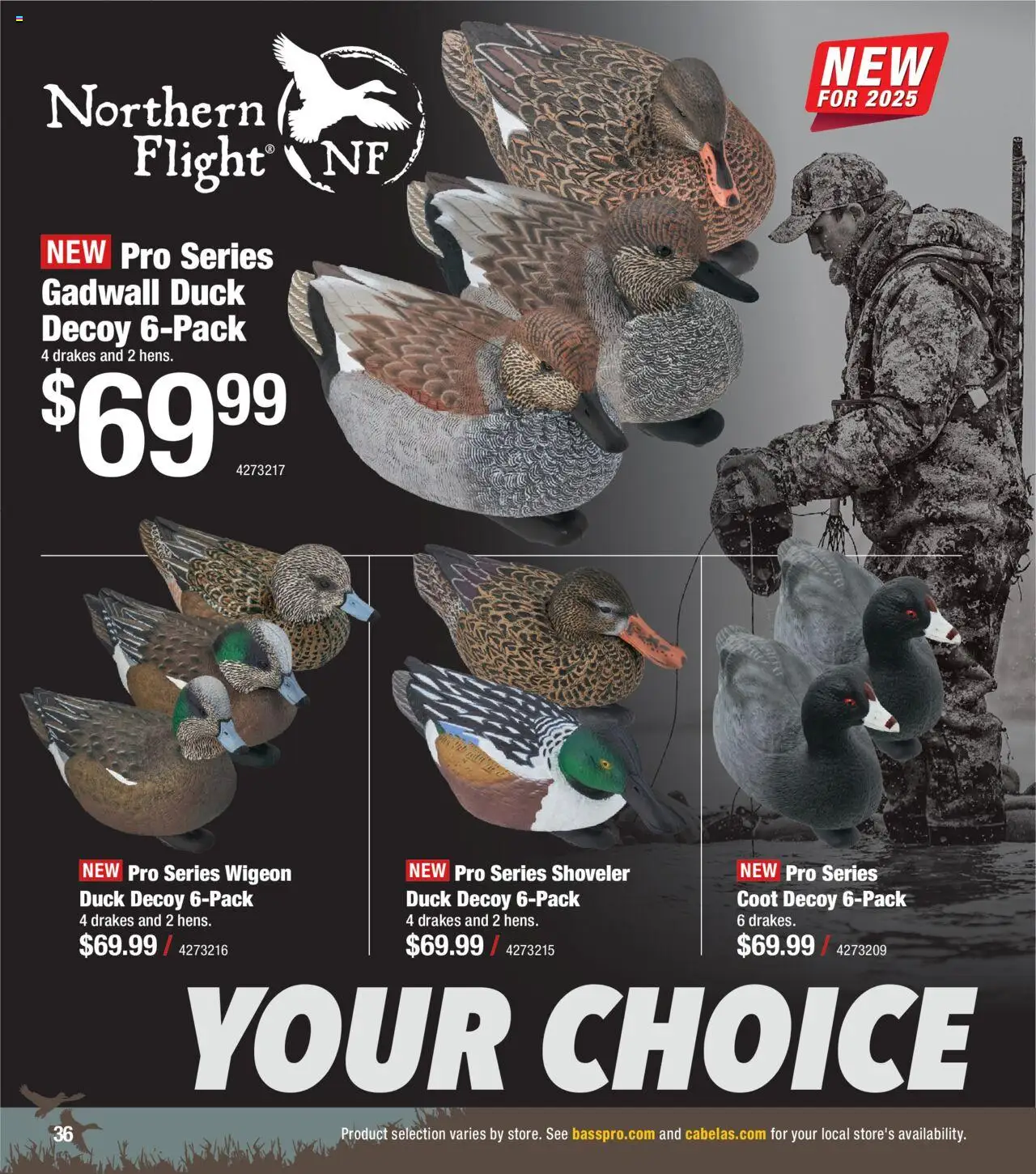 cabelas - Cabela's Waterfowl 25 - from Wednesday 10/01 2025 - page: 36