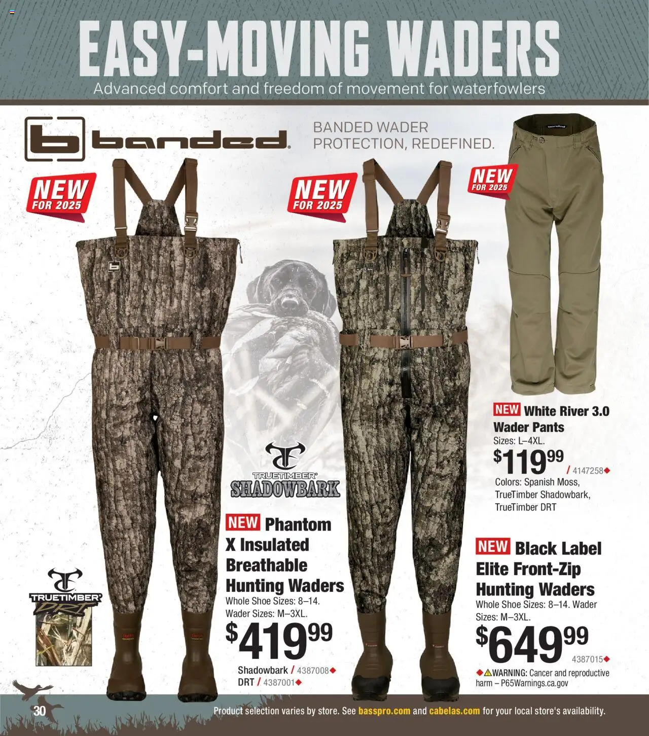 cabelas - Cabela's Waterfowl 25 - from Wednesday 10/01 2025 - page: 30