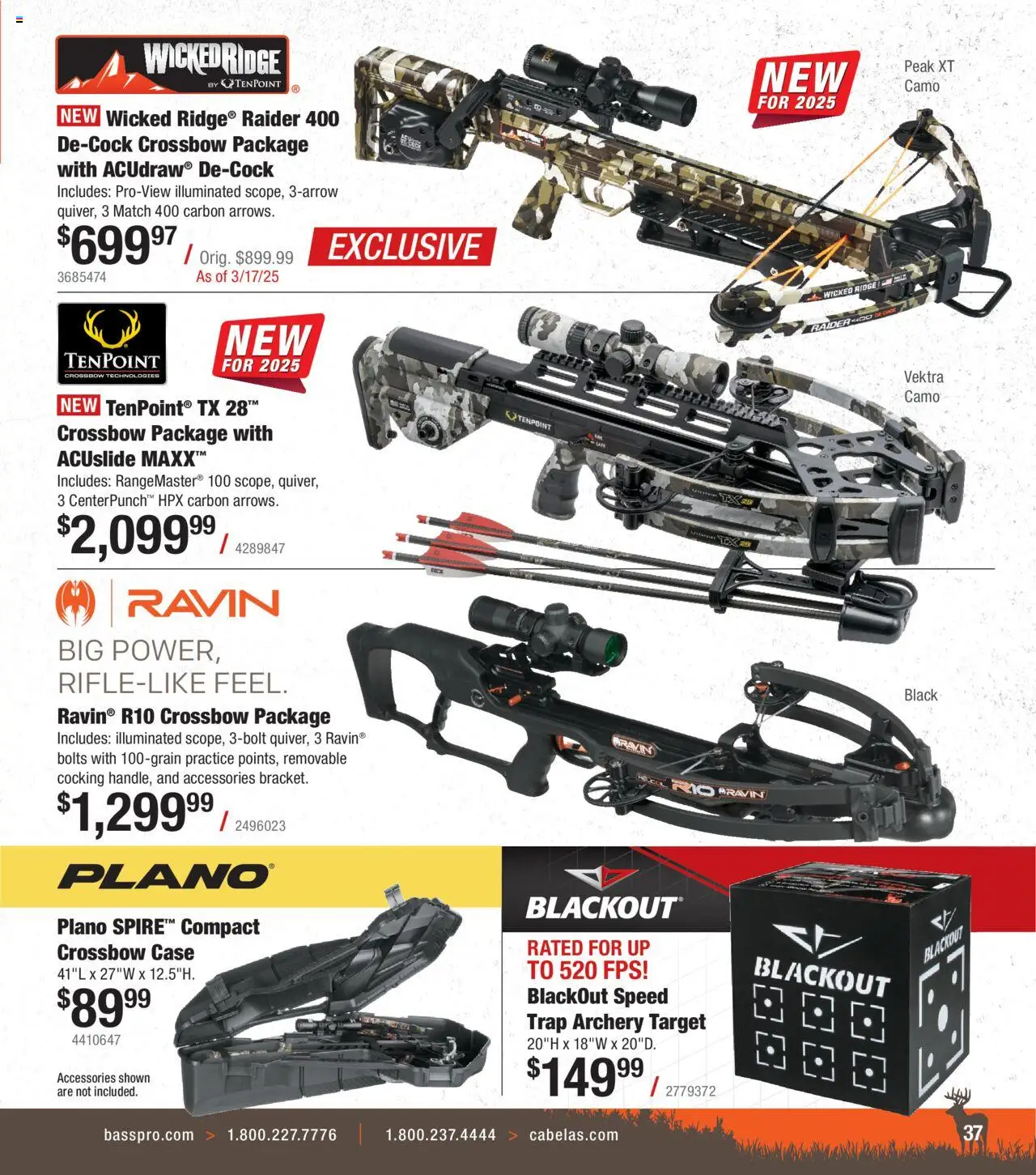 cabelas - Cabela's Deer Hunting 25 - from Wednesday 10/01 2025 - page: 37