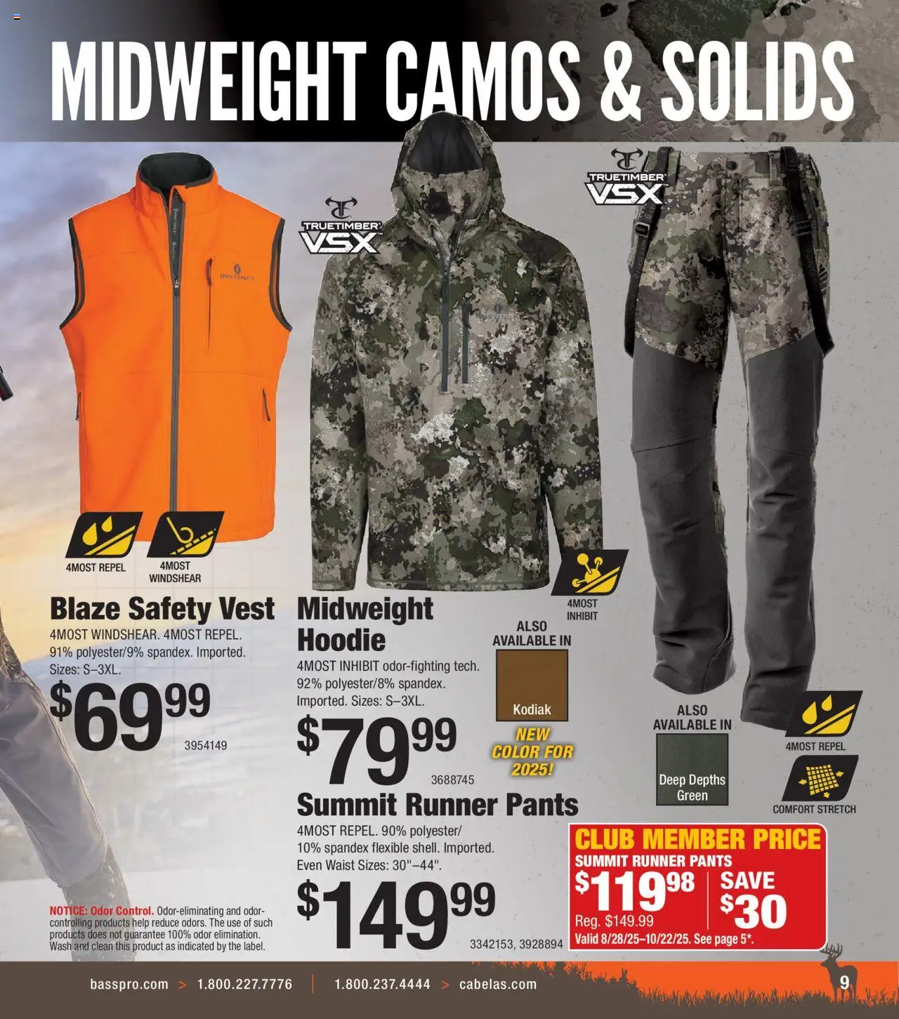 cabelas - Cabela's Deer Hunting 25 - from Wednesday 10/01 2025 - page: 9