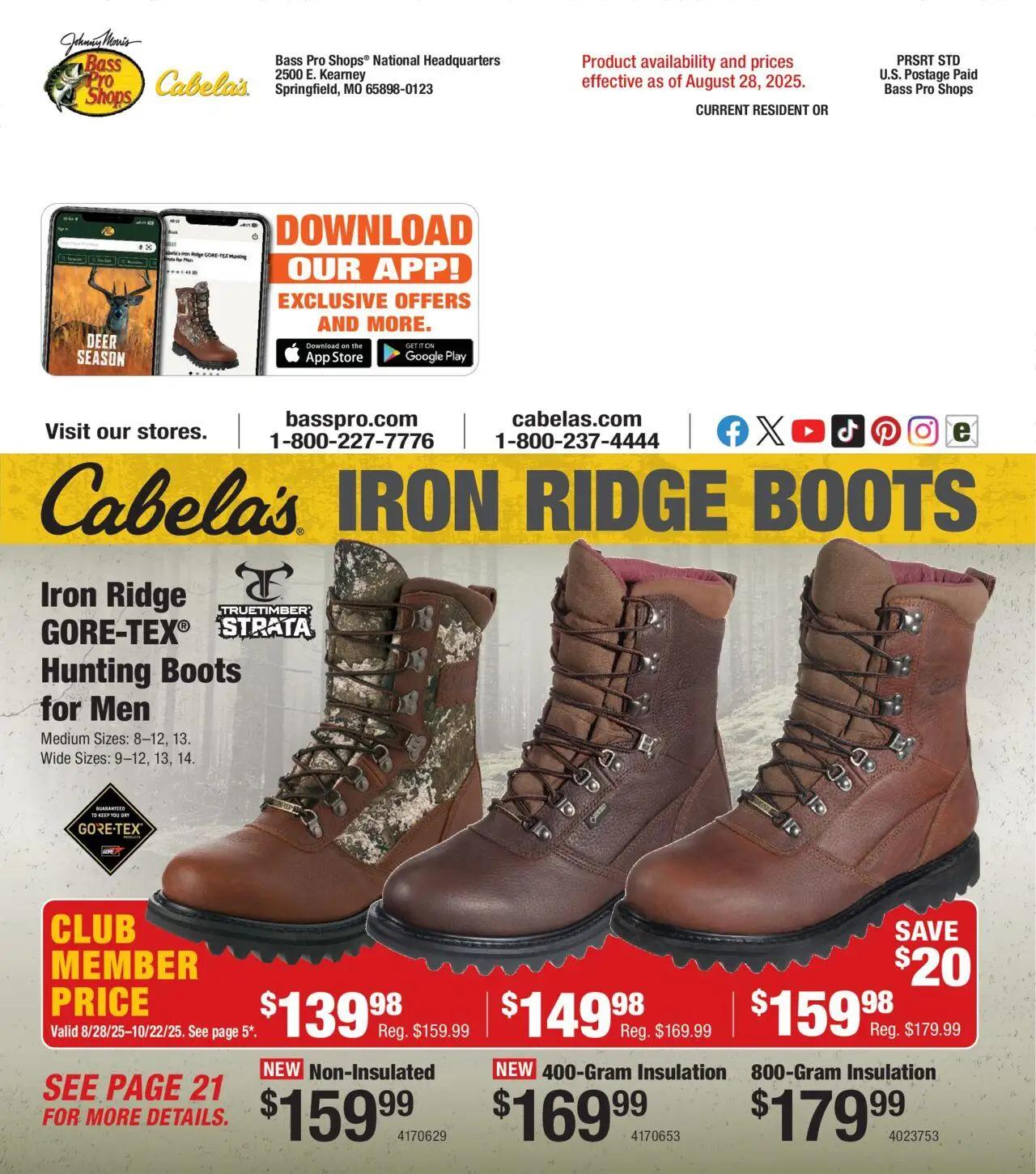 cabelas - Cabela's Deer Hunting 25 - from Wednesday 10/01 2025 - page: 64
