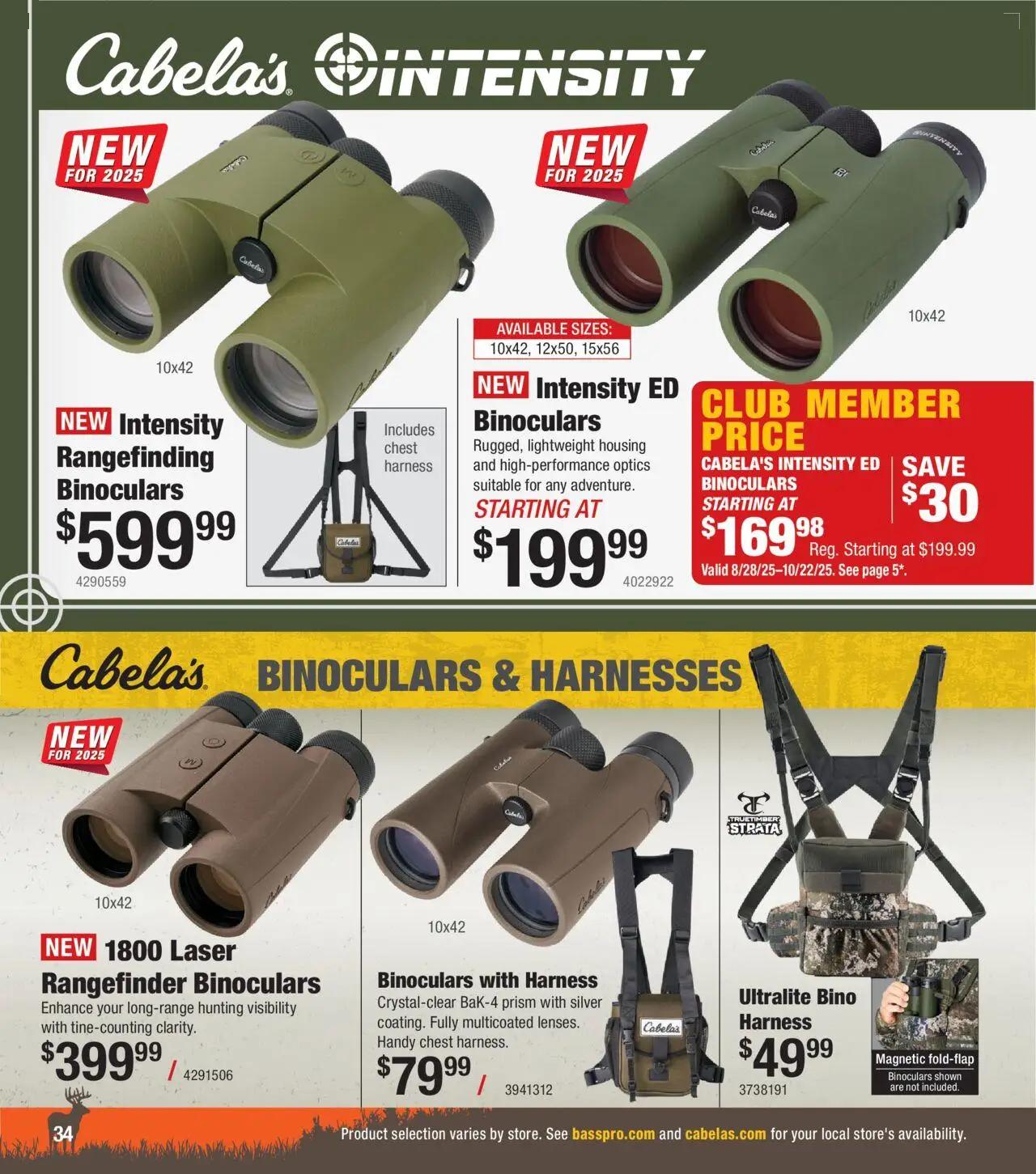 cabelas - Cabela's Deer Hunting 25 - from Wednesday 10/01 2025 - page: 34