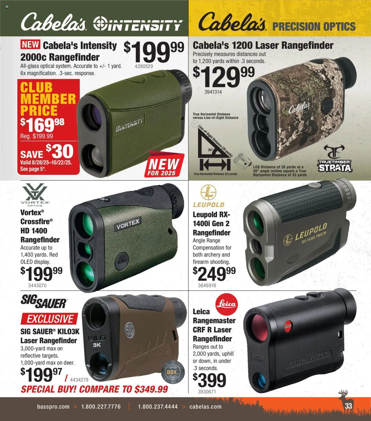 cabelas - Cabela's Deer Hunting 25 - from Wednesday 10/01 2025 - page: 33