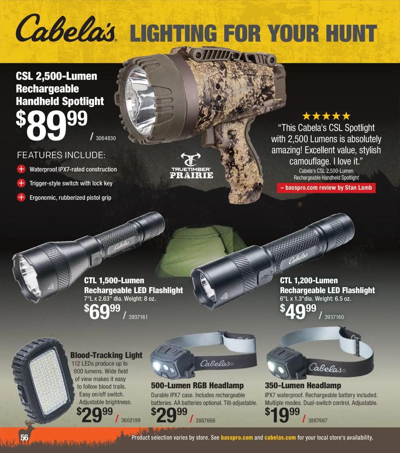 cabelas - Cabela's Deer Hunting 25 - from Wednesday 10/01 2025 - page: 56