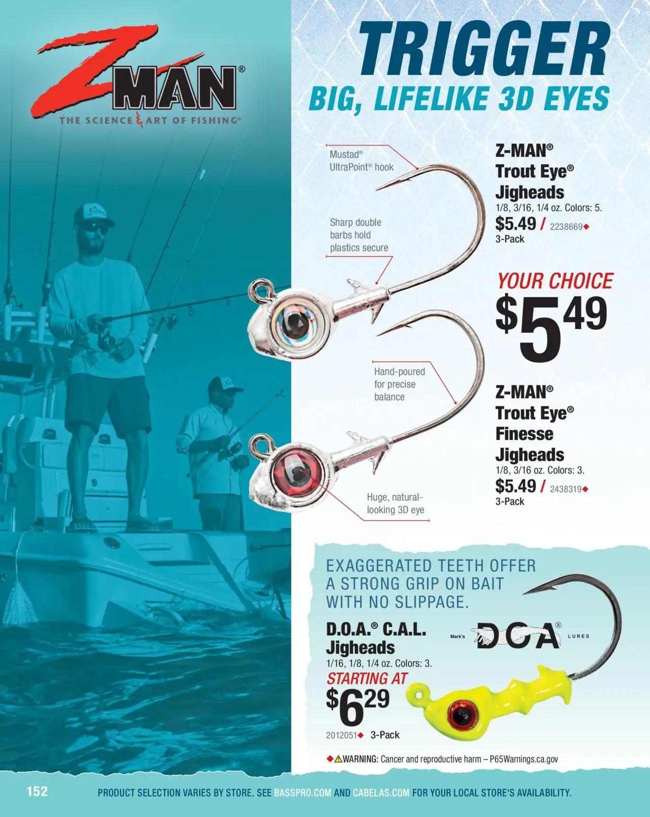 cabelas - Cabela's Saltwater Specialist 25 - from Wednesday 01/01 2025 - page: 152