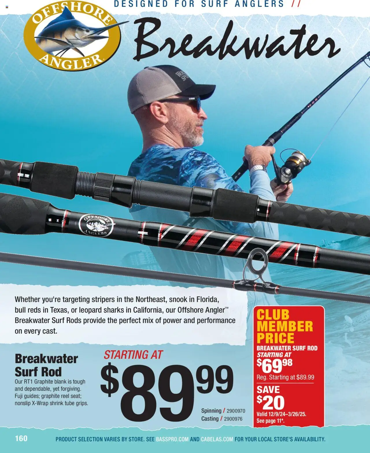 cabelas - Cabela's Saltwater Specialist 25 - from Wednesday 01/01 2025 - page: 160