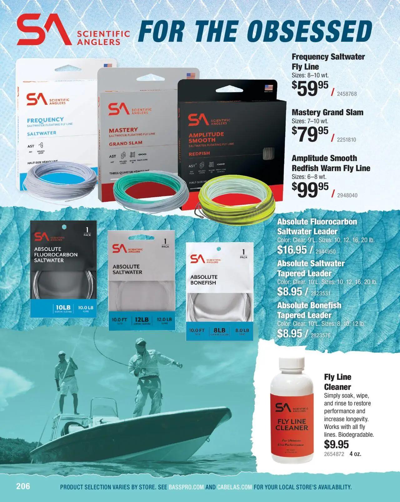 cabelas - Cabela's Saltwater Specialist 25 - from Wednesday 01/01 2025 - page: 206