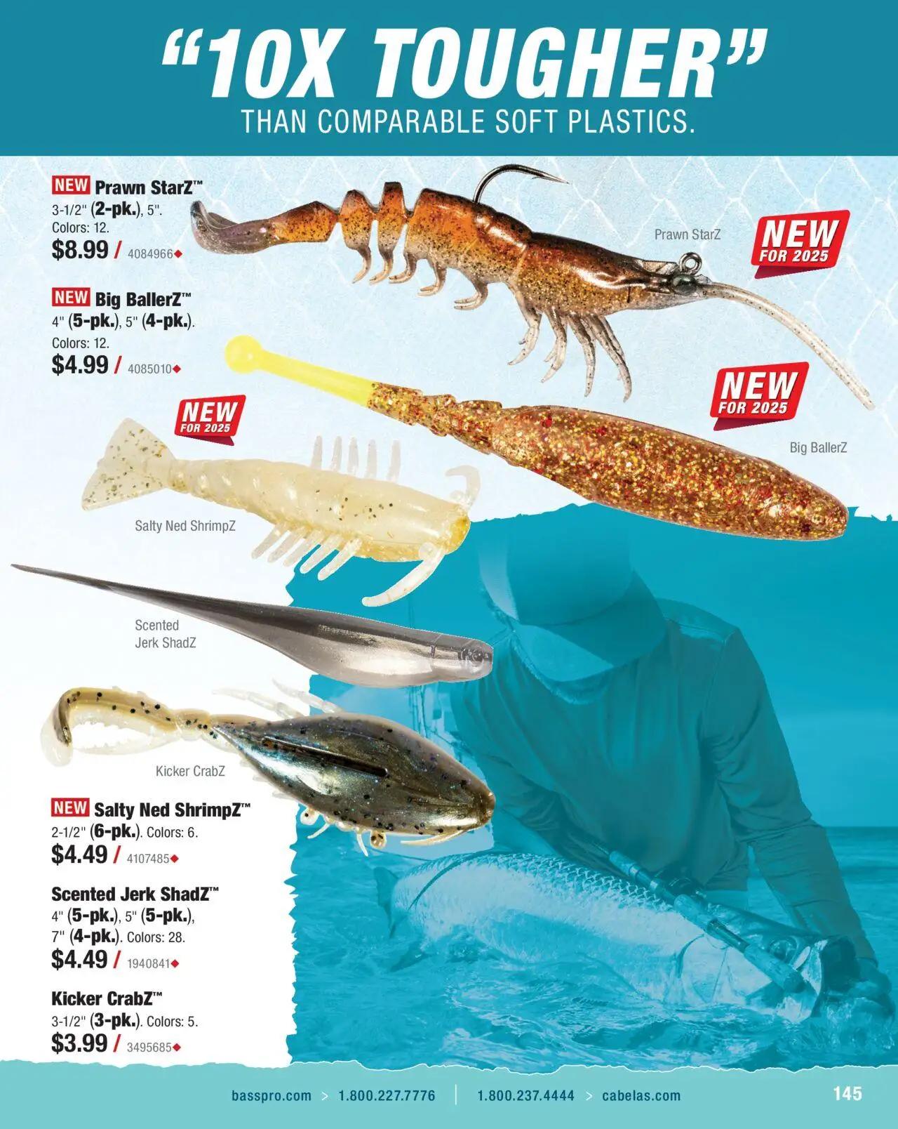 cabelas - Cabela's Saltwater Specialist 25 - from Wednesday 01/01 2025 - page: 145