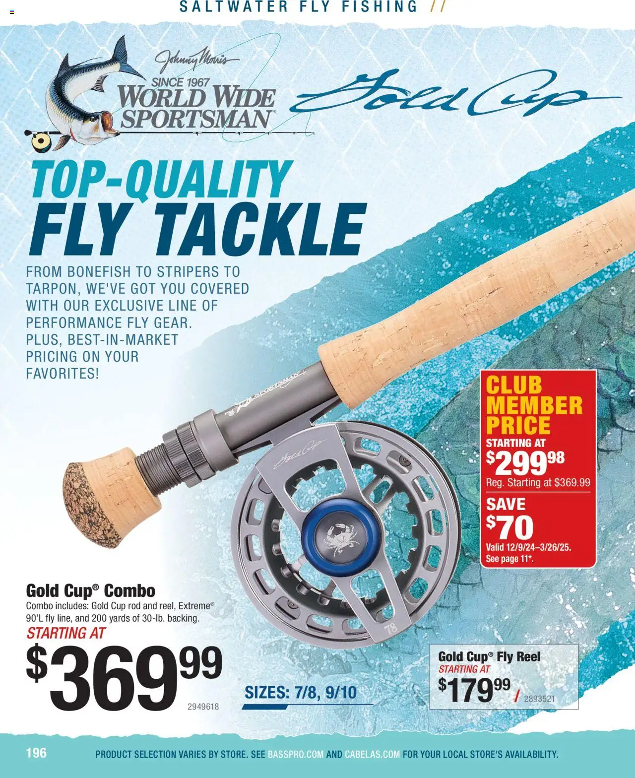 cabelas - Cabela's Saltwater Specialist 25 - from Wednesday 01/01 2025 - page: 196