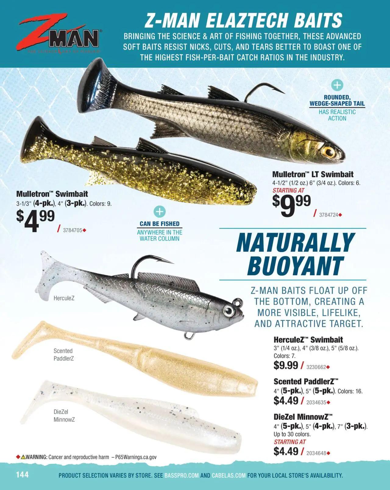 cabelas - Cabela's Saltwater Specialist 25 - from Wednesday 01/01 2025 - page: 144