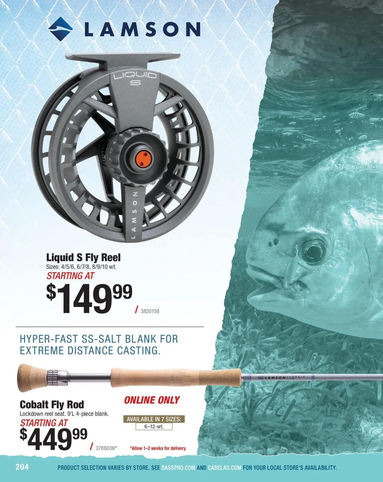 cabelas - Cabela's Saltwater Specialist 25 - from Wednesday 01/01 2025 - page: 204
