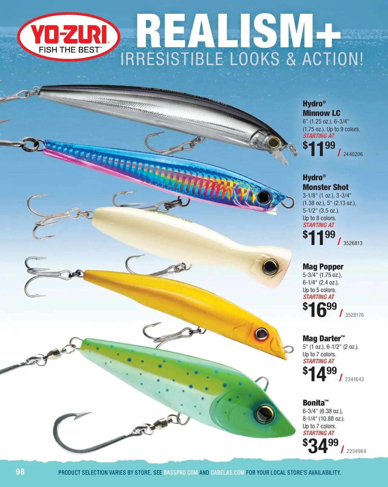 cabelas - Cabela's Saltwater Specialist 25 - from Wednesday 01/01 2025 - page: 98
