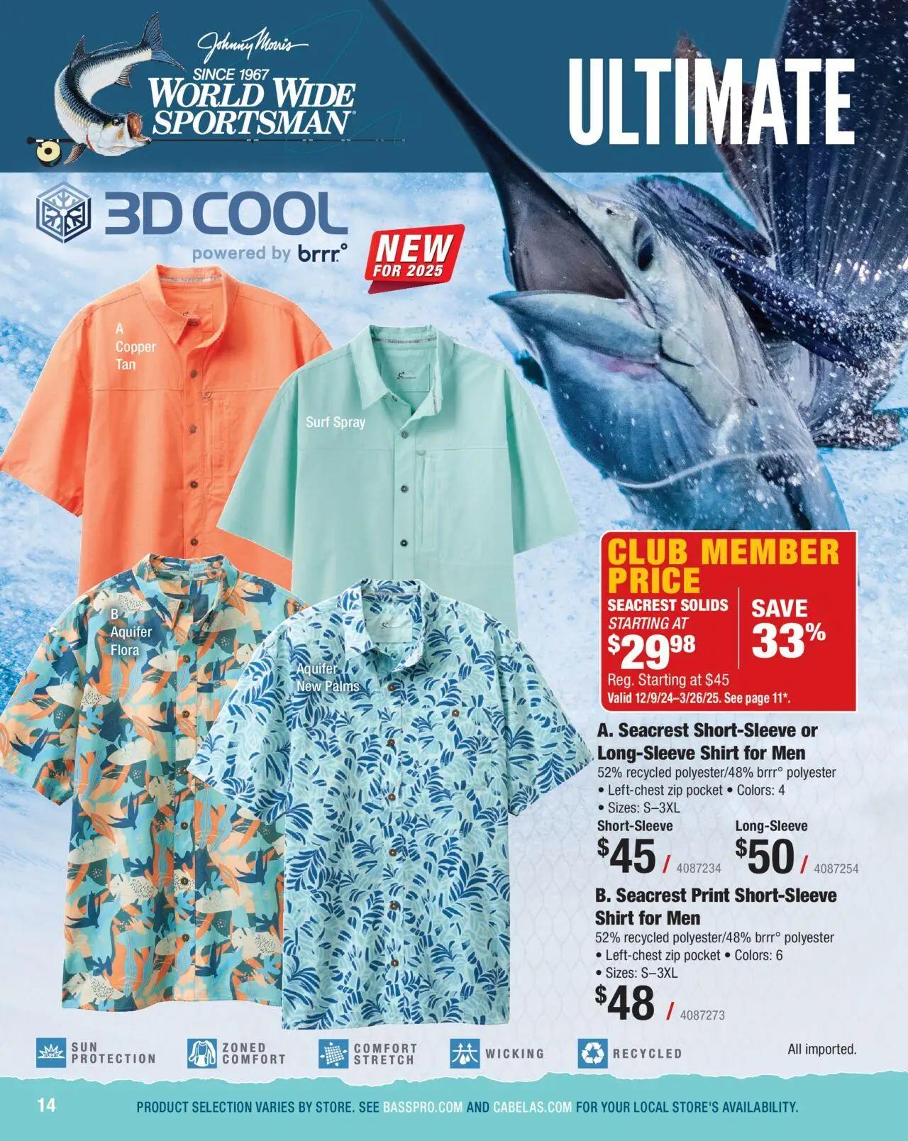 cabelas - Cabela's Saltwater Specialist 25 - from Wednesday 01/01 2025 - page: 14