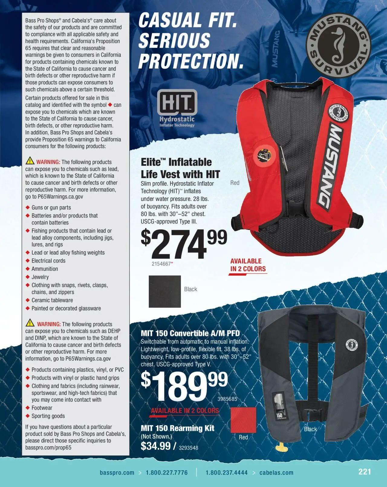cabelas - Cabela's Saltwater Specialist 25 - from Wednesday 01/01 2025 - page: 221