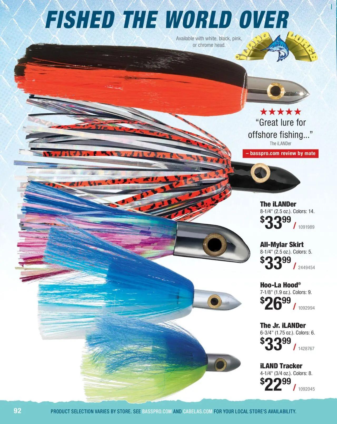 cabelas - Cabela's Saltwater Specialist 25 - from Wednesday 01/01 2025 - page: 92