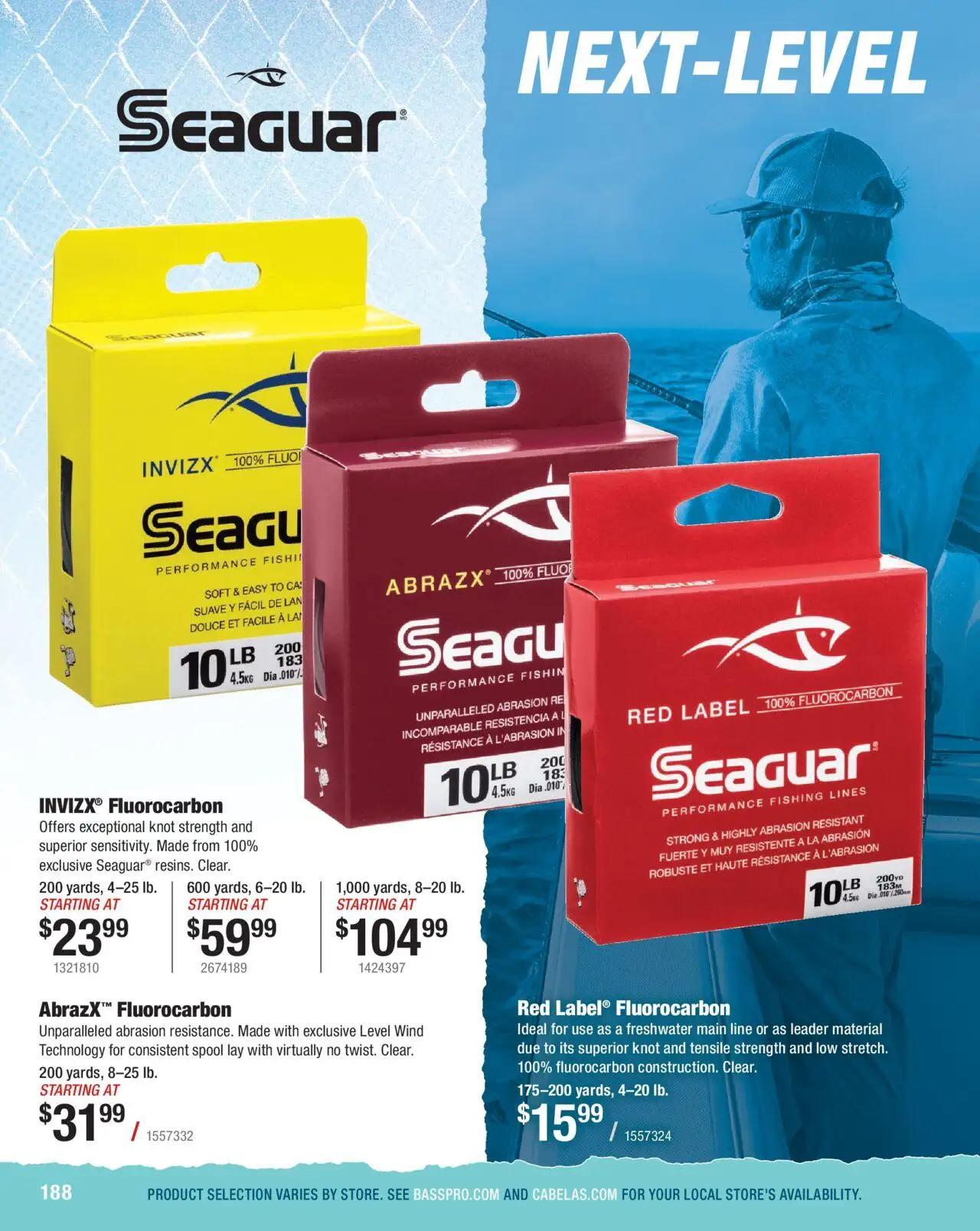 cabelas - Cabela's Saltwater Specialist 25 - from Wednesday 01/01 2025 - page: 188